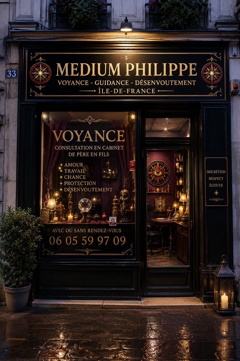 Portrait de Philippe, médium et guide spirituel en Île-de-France