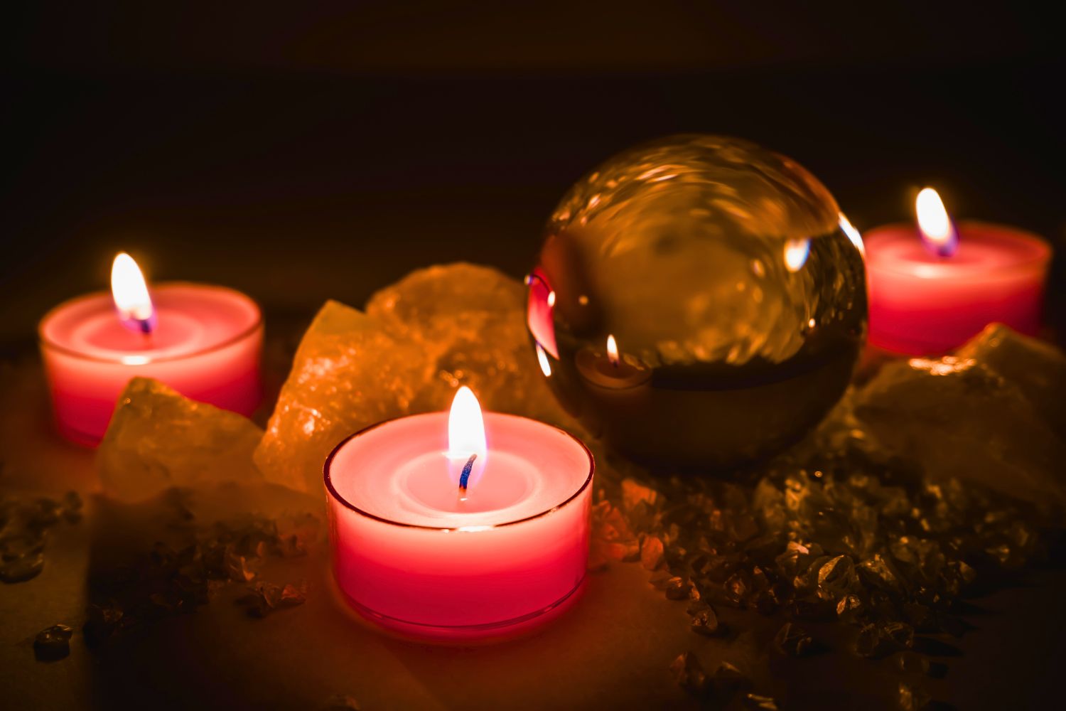 Nuit étoilée mystique et spirituelle